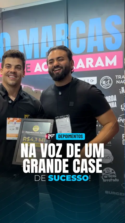Capa do depoimento da Casa Nova Pizzaria: na voz de um grande case de sucesso