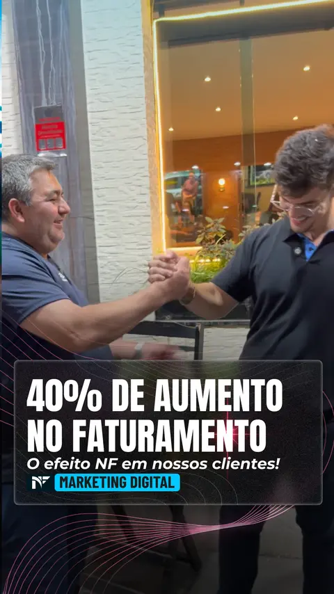 Capa do depoimento da D'Linos: 40% de aumento no faturamento